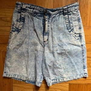 Vintage Acid Washed Shorts sz 34